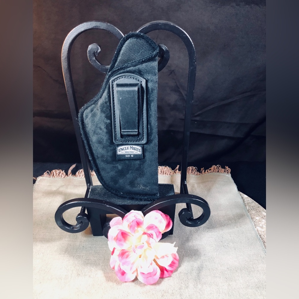 Black Concealed Carry Holster with Belt Clip